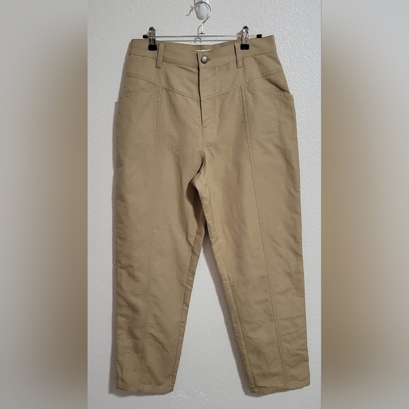 NWT Rebecca Minkoff Sandra pant high rise sand color size 6 - Picture 9 of 12